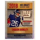 Saquon Barkley 2018 Rookie Phenoms NFL Draft rook