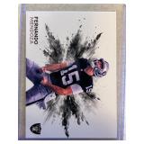 Fernando Mendoza custom color blast card Las Vega
