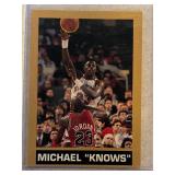 Michael Jordan Michael Knows Defense promo card