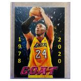 Kobe Bryant 2020 GOAT Tribute card