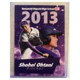 Shohei Othani 2013 high school rookie promo card