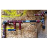 Pipe Fitting w/ Gauge