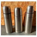 Lot(3) Thermos 10in