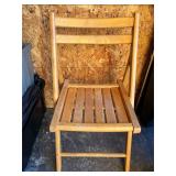 Foldable Wooden Chair