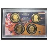 Lot, (4) Coins 2007 Presidential Dollars Proof Set