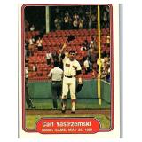 1982 FLEER HOF CARL YASTRZEMSKI CARD