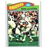 ROOKIE CARD 1977 TOPPS MARK VAN EEGHEN