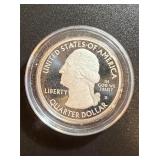 2020SSalt River Bay Washington Quarter in Capsule