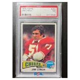 1975 TOPPS JIM LYNCH #254 PSA 7