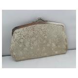 Vintage Dorset Rex Gold Brocade Clutch Purse 1950s