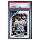 AARON JUDGE 2022 TOPPS GALLERY #43 PSA 9