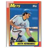 1990 TOPPS KEITH HERNANDEZ CARD