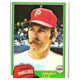 1981 TOPPS SPARKY LYLE CARD
