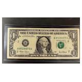 1 Dollar Bill Serial 2001