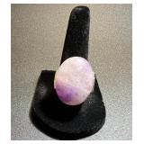 Oval Amethyst Ring SZ 8