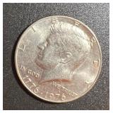 1976 Bicentennial Kennedy Half Dollar