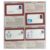 Lot (4) Countries Stamps Collections -Palau, Mars