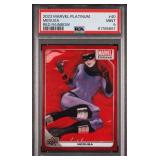 2023 UPPER DECK MARVEL MEDUSA RED RAINBOW PSA 9