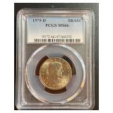 1979-D Susan B Anthony $1 MS66 PCGS