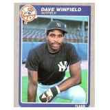 1985 FLEER HOF DAVE WINFIELD CARD