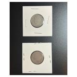 Lot, (2) Liberty Head V Nickels