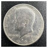 1977 Kennedy Half Dollar D Coin
