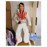 1984 Burning Love Elvis World Doll in Box COA