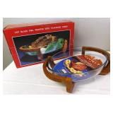 Gailstyn Sutton Towle Teak 3 Qt  Roaster NOS