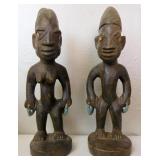 African Yoruba Twins Ibeji Nigeria Figures