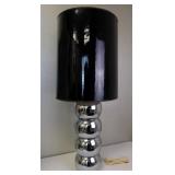 MCM Kovacs Style Chrome Stacked Ball Lamp