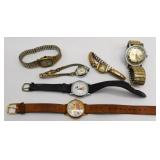 Vintage Wristwatch Group of 6