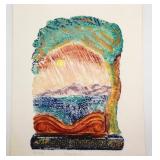 Roy Tonkin Signed Carborundum Etching Tamaskii II