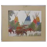 Paul Goble Native American Horses Print
