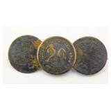 Deutsches Reich Silver German Coin Brooch