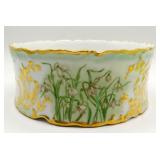 Limoges Elite Floral & Gold Bowl