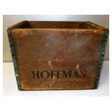 Vintage Hoffman Beverage Co Beer Bottle Crate