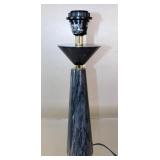 Modern Italian Style Sculptural Marble Lamp