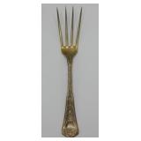 Tiffany 1872 Persian Cold Meat Serving Fork 74.1g