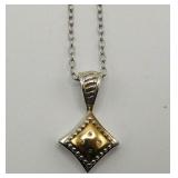 Michael C Fina 14k Gold & 925 Diamonds Necklace