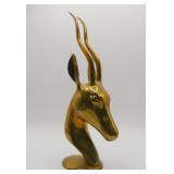 Mid Century Hollywood Regency Gazelle Sculpture