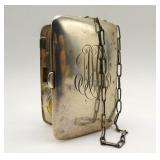 W.H.S. Co. Sterling Silver Compact Cigarette Case