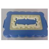 1940s Max Factor Brownetter Deco Vanity Box