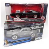 Fast & Furious Doms Chargers Diecast Cars 1:24 NIB