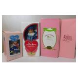 5 Vintage DollsVogue, Effanbee, Precious Moments