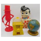 Planters Mr. Peanut, Chein Big Boy, Selco Banks