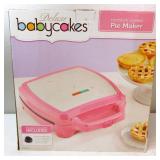 Babycakes Deluxe Nonstick Pie Maker NIB