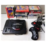SEGA Genesis System Console & 12 Games