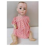 Antique German Bisque & Composition Doll