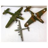 WWII Model Airplanes Curtiss P-40 Warhawk 19"