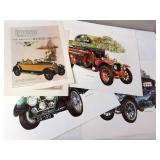 9 Vintage Antique Automobile Prints Paul Melia
